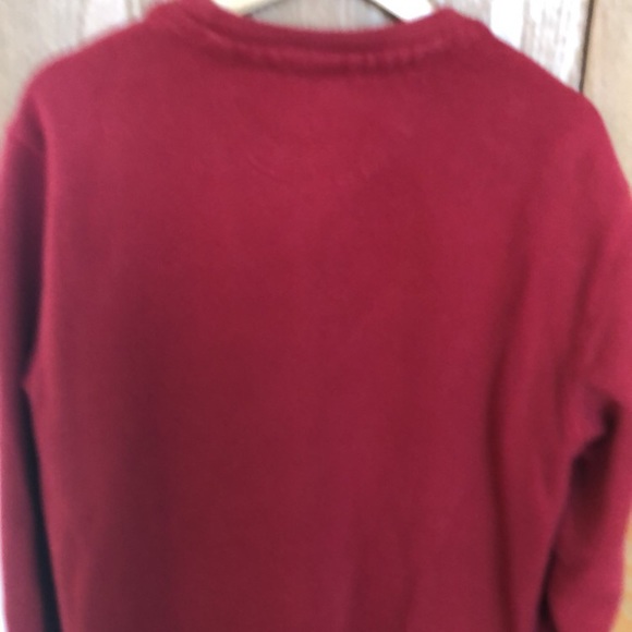 Izod Red Pullover Lg - Picture 3 of 3